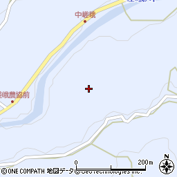 徳島県佐那河内村（名東郡）下（堤）周辺の地図