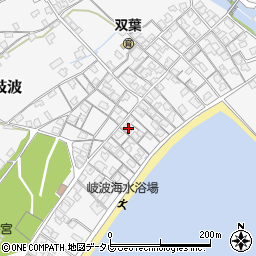 山口県宇部市東岐波583-1周辺の地図