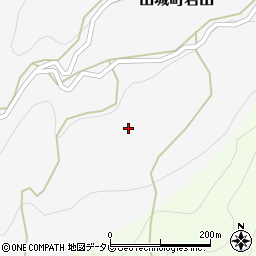 徳島県三好市山城町若山552周辺の地図