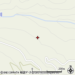 徳島県吉野川市美郷西畠12周辺の地図