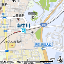 境妙寺周辺の地図
