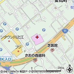 しこちゅ～ホール（四国中央市市民文化ホール）　小ホール周辺の地図