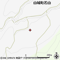 徳島県三好市山城町若山553周辺の地図