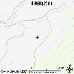 徳島県三好市山城町若山543周辺の地図