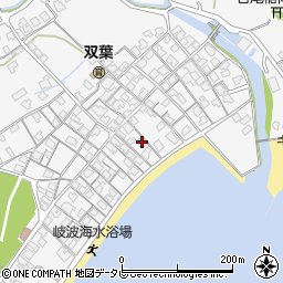 山口県宇部市東岐波563-1周辺の地図