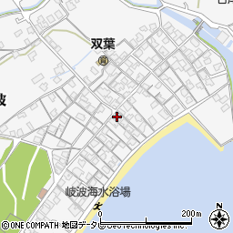 山口県宇部市東岐波575-1周辺の地図