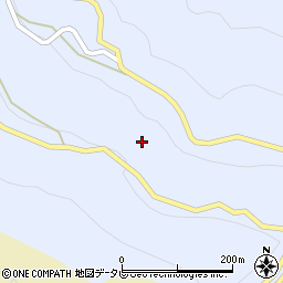 徳島県三好市井川町井内西1990周辺の地図