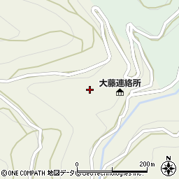 徳島県三好郡東みよし町中庄3291周辺の地図