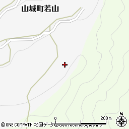 徳島県三好市山城町若山533周辺の地図