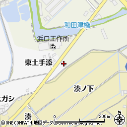 徳島県小松島市和田島町松田新田9周辺の地図