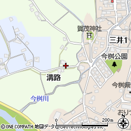 山口県光市三井溝路2284周辺の地図