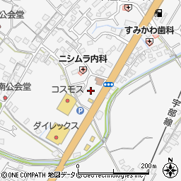山口県宇部市東岐波2154-1周辺の地図