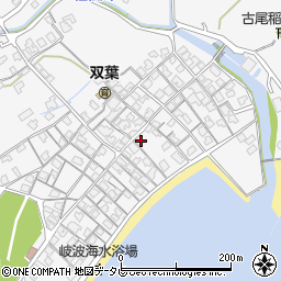山口県宇部市東岐波446周辺の地図