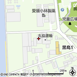 石崎商事株式会社　黒島工場周辺の地図