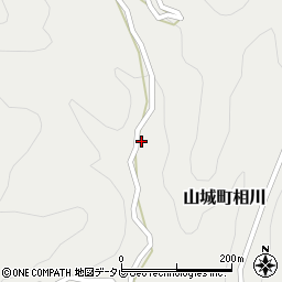 徳島県三好市山城町相川873周辺の地図