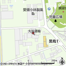 丸協運輸株式会社　新居浜倉庫周辺の地図