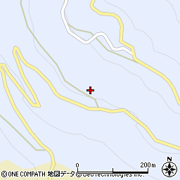 徳島県三好市井川町井内西2105周辺の地図