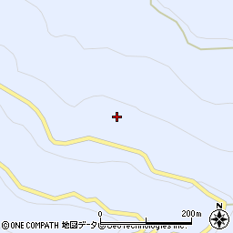 徳島県三好市井川町井内西2011周辺の地図