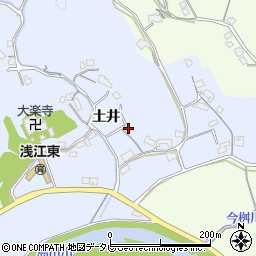 山口県光市浅江土井283周辺の地図