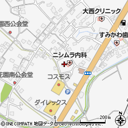山口県宇部市東岐波2151周辺の地図