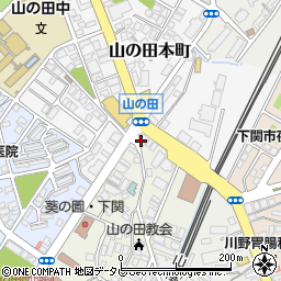 山田忠美税理士事務所周辺の地図