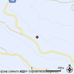 徳島県三好市井川町井内西1901周辺の地図