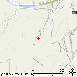 徳島県徳島市八多町森時26周辺の地図