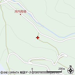 徳島県三好市井川町井内東117-1周辺の地図