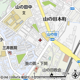 株式会社東洋ランドリー　本店周辺の地図
