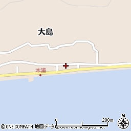 山口県周南市大島716周辺の地図