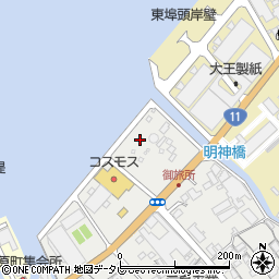 ダイソーケミカル株式会社　三島基地作業所周辺の地図