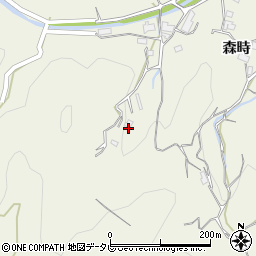 徳島県徳島市八多町森時25周辺の地図