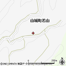 徳島県三好市山城町若山463-1周辺の地図