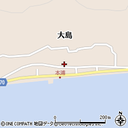 山口県周南市大島882周辺の地図