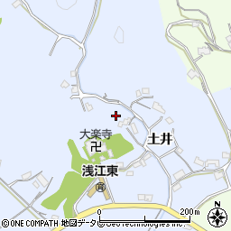 山口県光市浅江土井周辺の地図