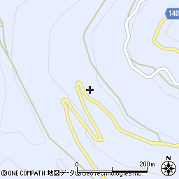 徳島県三好市井川町井内西2453周辺の地図