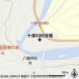 十津川村国民健康保険小原診療所周辺の地図