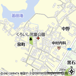 山口県宇部市東須恵泉町1162-11周辺の地図