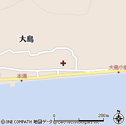 山口県周南市大島701周辺の地図