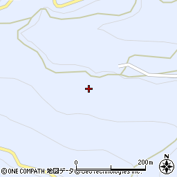 徳島県三好市井川町井内西1740周辺の地図