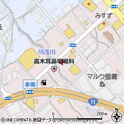 和風彩館季の屋　四国中央店周辺の地図