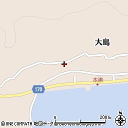 山口県周南市大島914周辺の地図