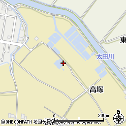 徳島県小松島市坂野町高塚38周辺の地図