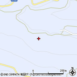 徳島県三好市井川町井内西1738周辺の地図