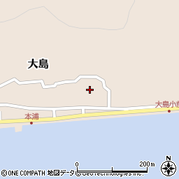 山口県周南市大島706周辺の地図