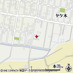 徳島県小松島市間新田町ヤケ木周辺の地図