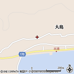 山口県周南市大島936周辺の地図