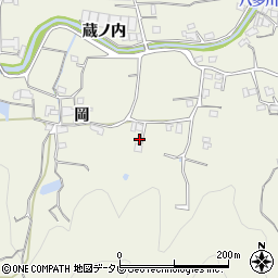 徳島県徳島市八多町岡75周辺の地図