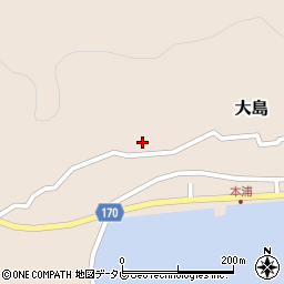 山口県周南市大島931周辺の地図