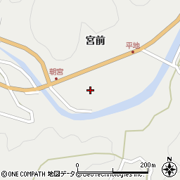 徳島県名東郡佐那河内村上宮前周辺の地図